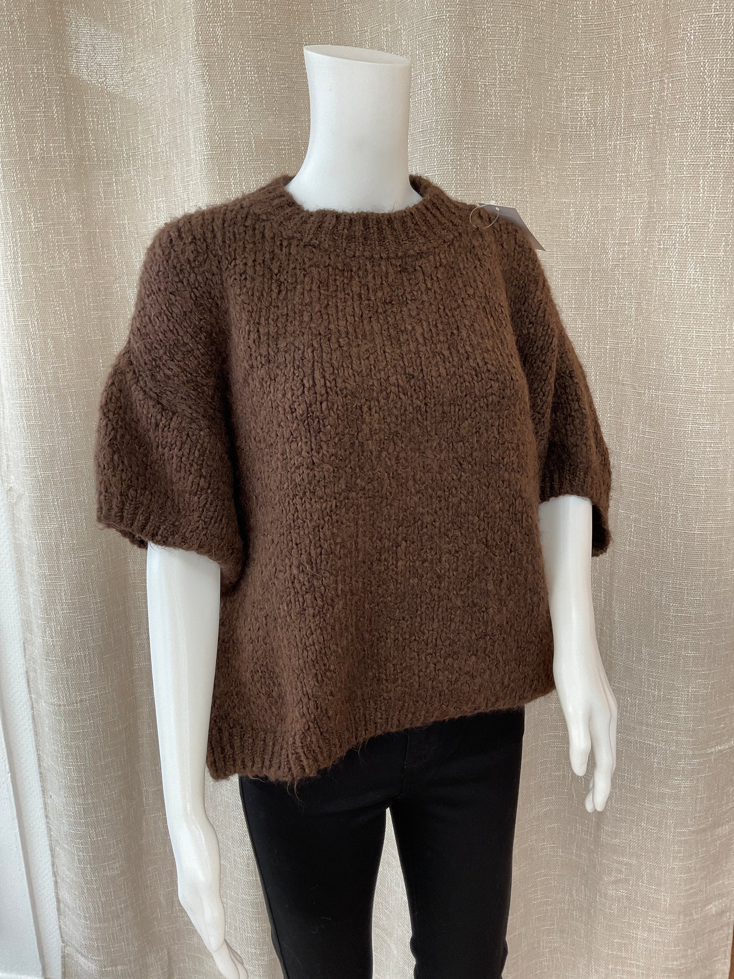 Kurzarm Strickpullover