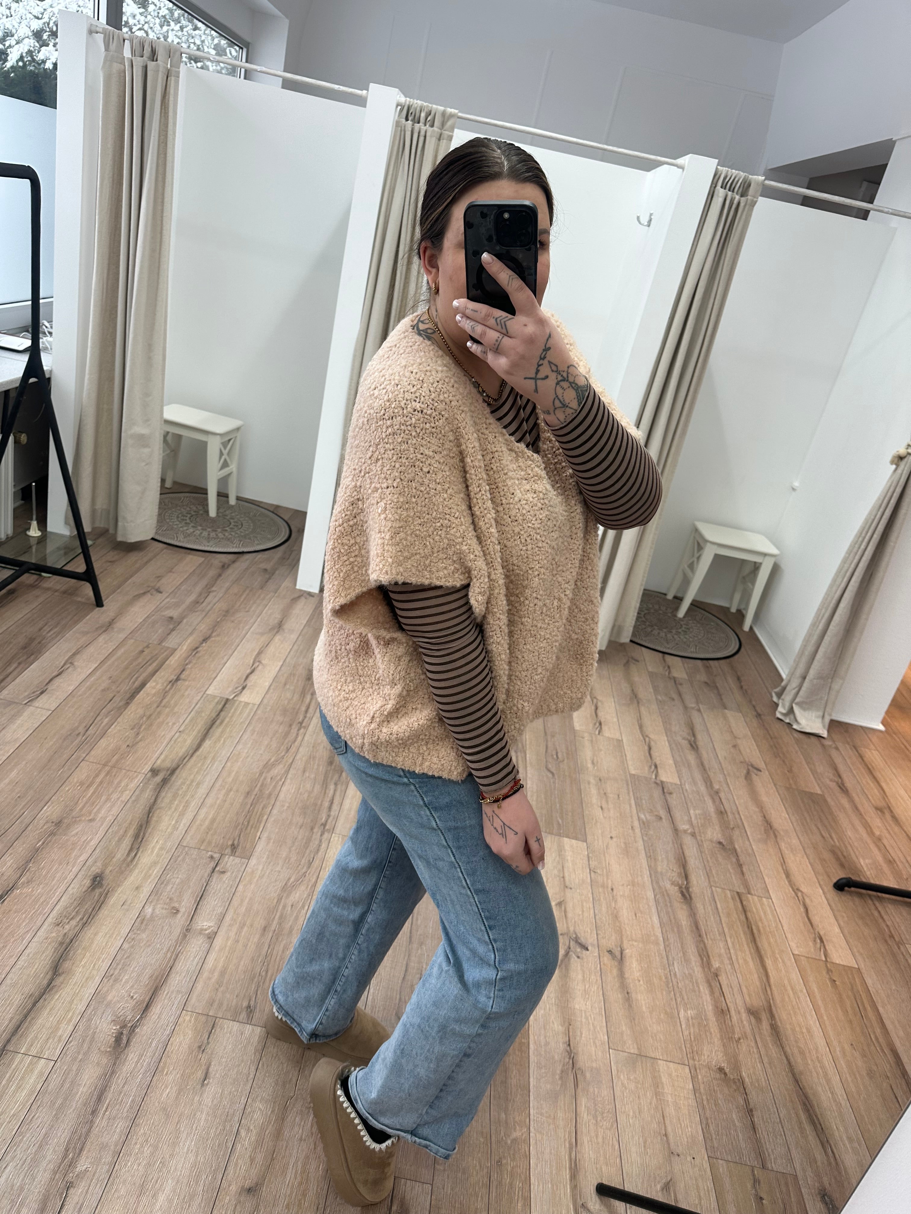 Poncho Pullover