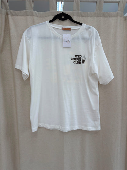 T- Shirt Iced Coffe Club