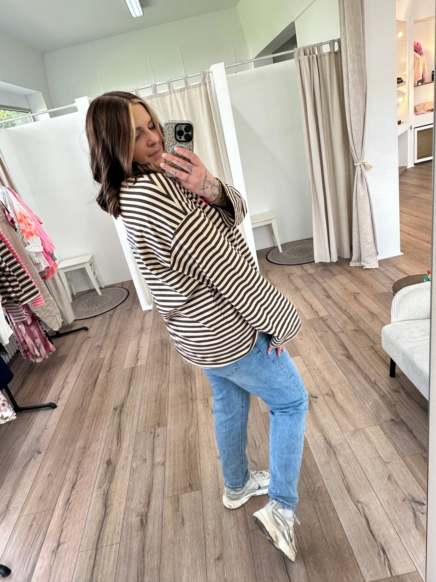 Streifen Longsleeve