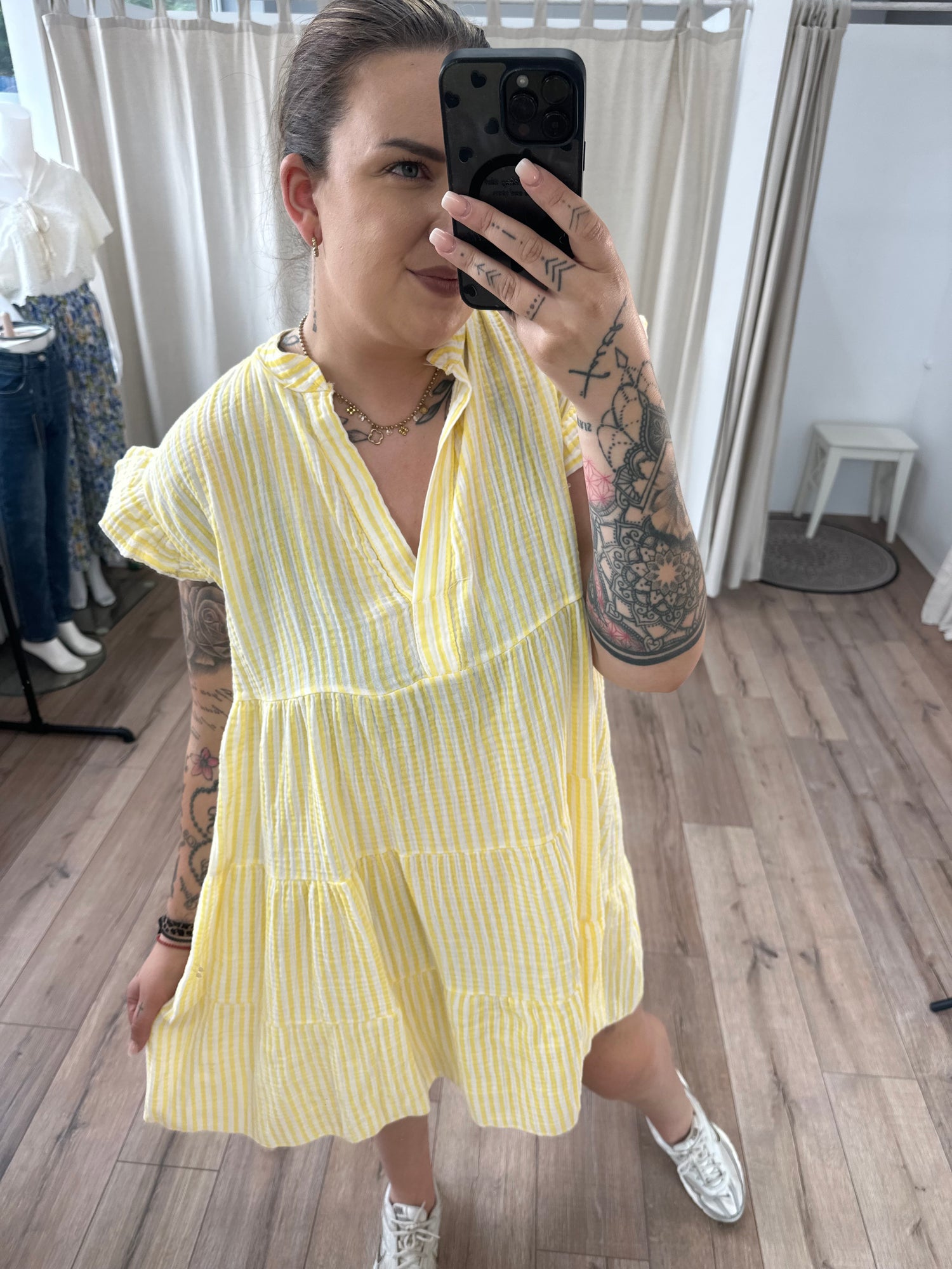 Kleid Leonie gestreift