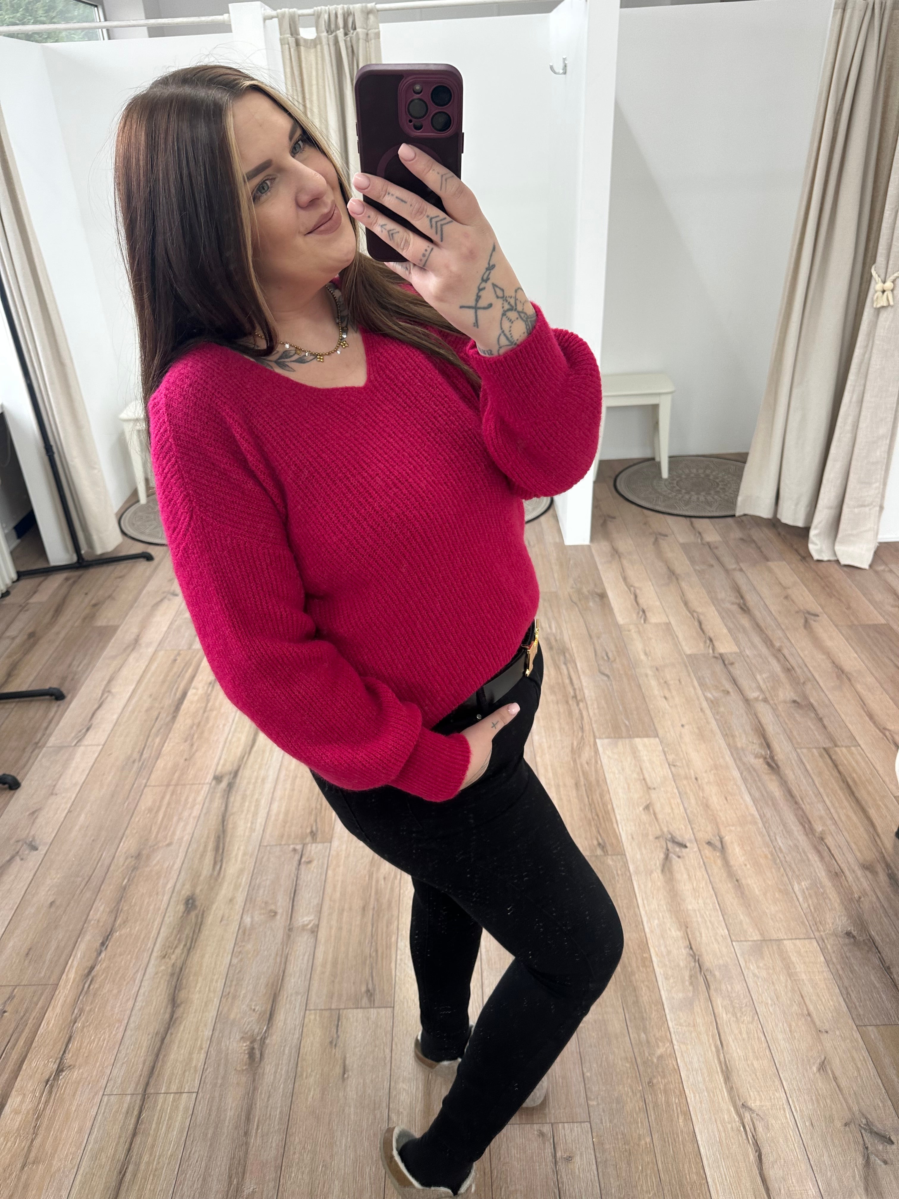 Pullover Magenta