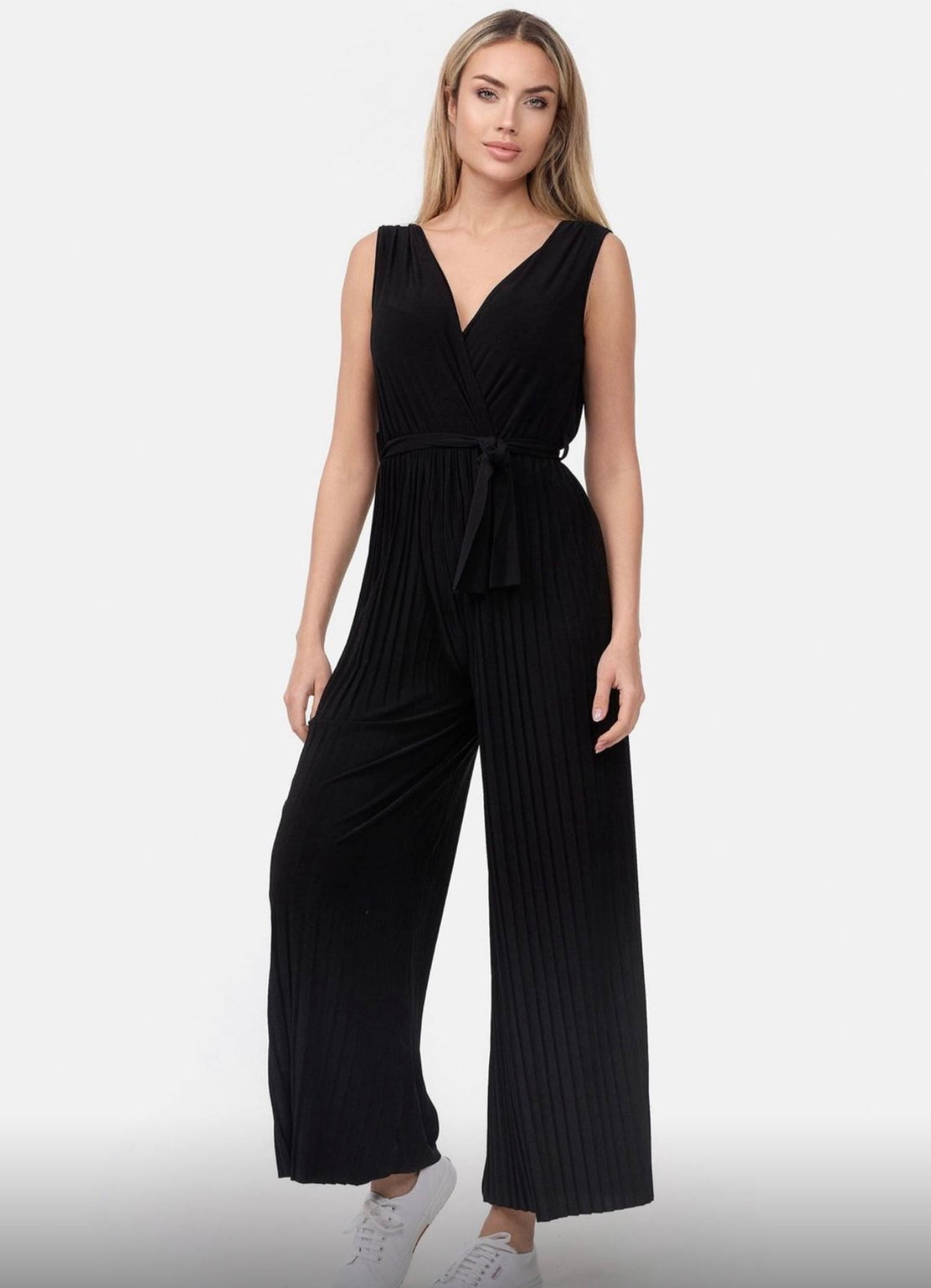 Plissee Jumpsuit