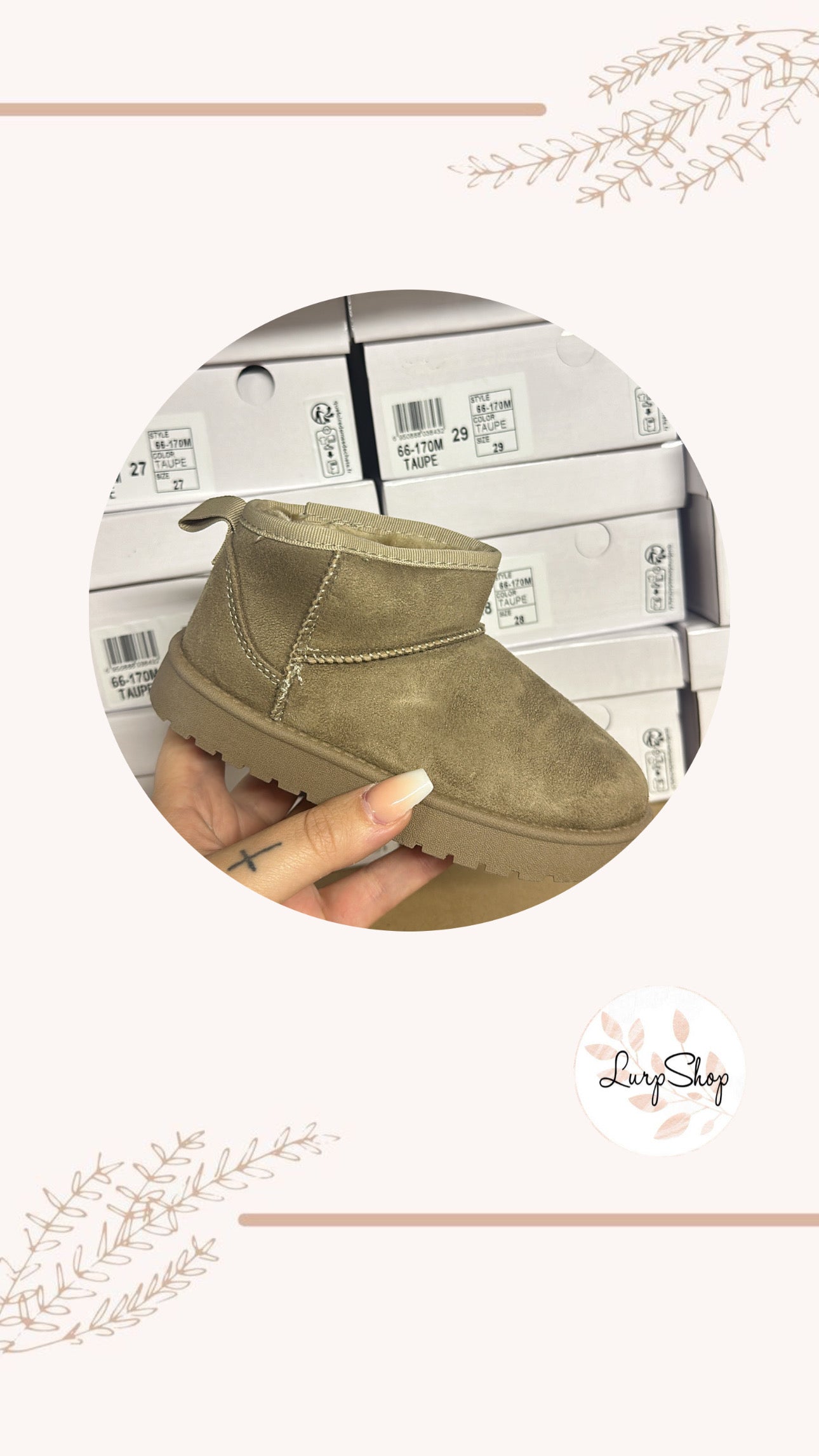 Boots Fall Taupe