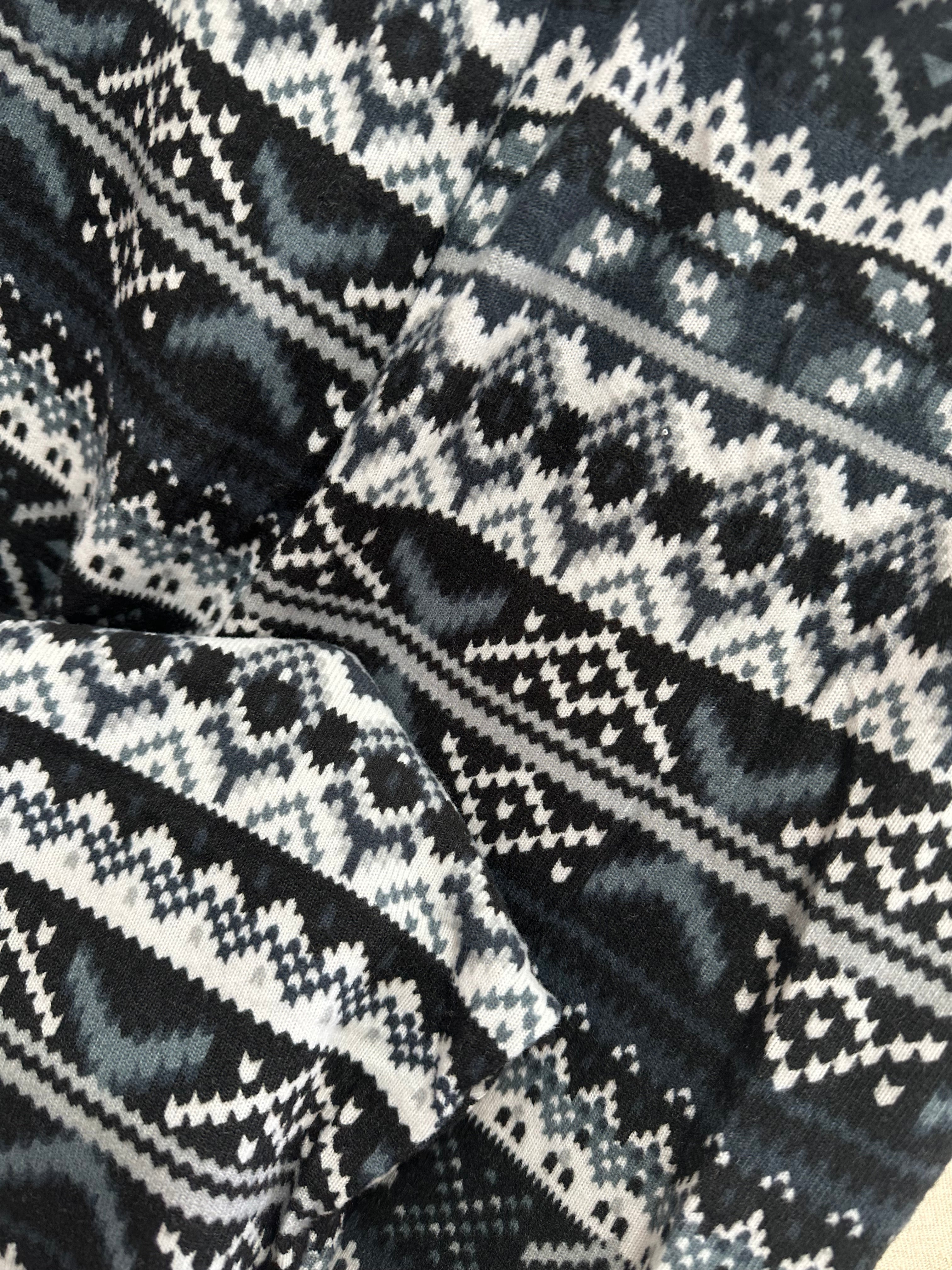 Weiche Leggins Wintermuster