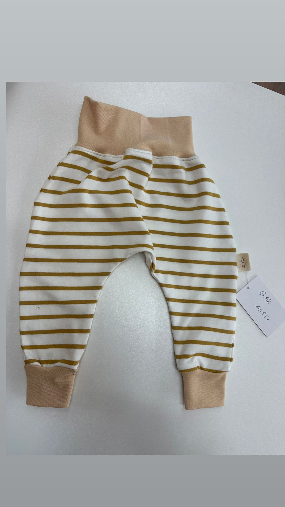 Gestreifte Pumphose Handmade