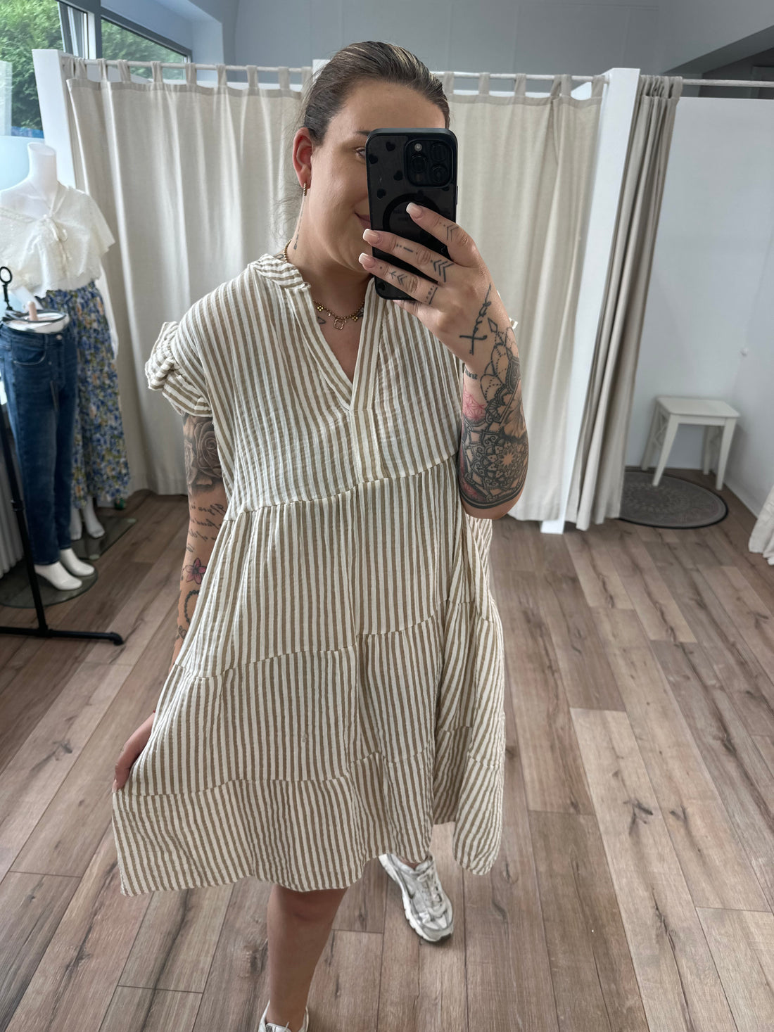 Kleid Leonie gestreift