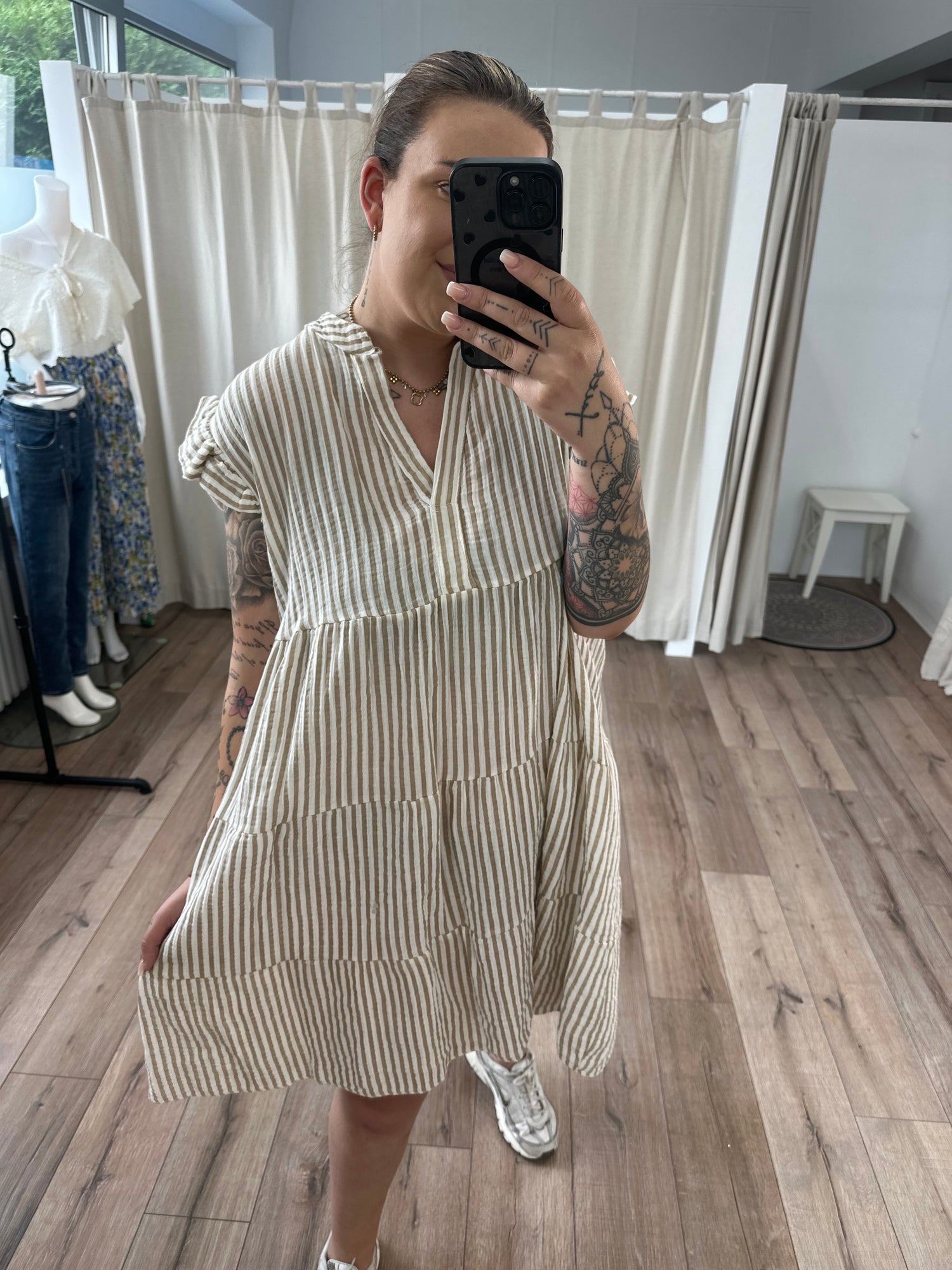 Kleid Leonie gestreift