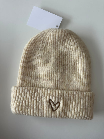Strickmütze Love