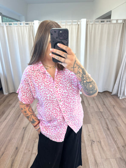 Kurzarm Bluse Leo