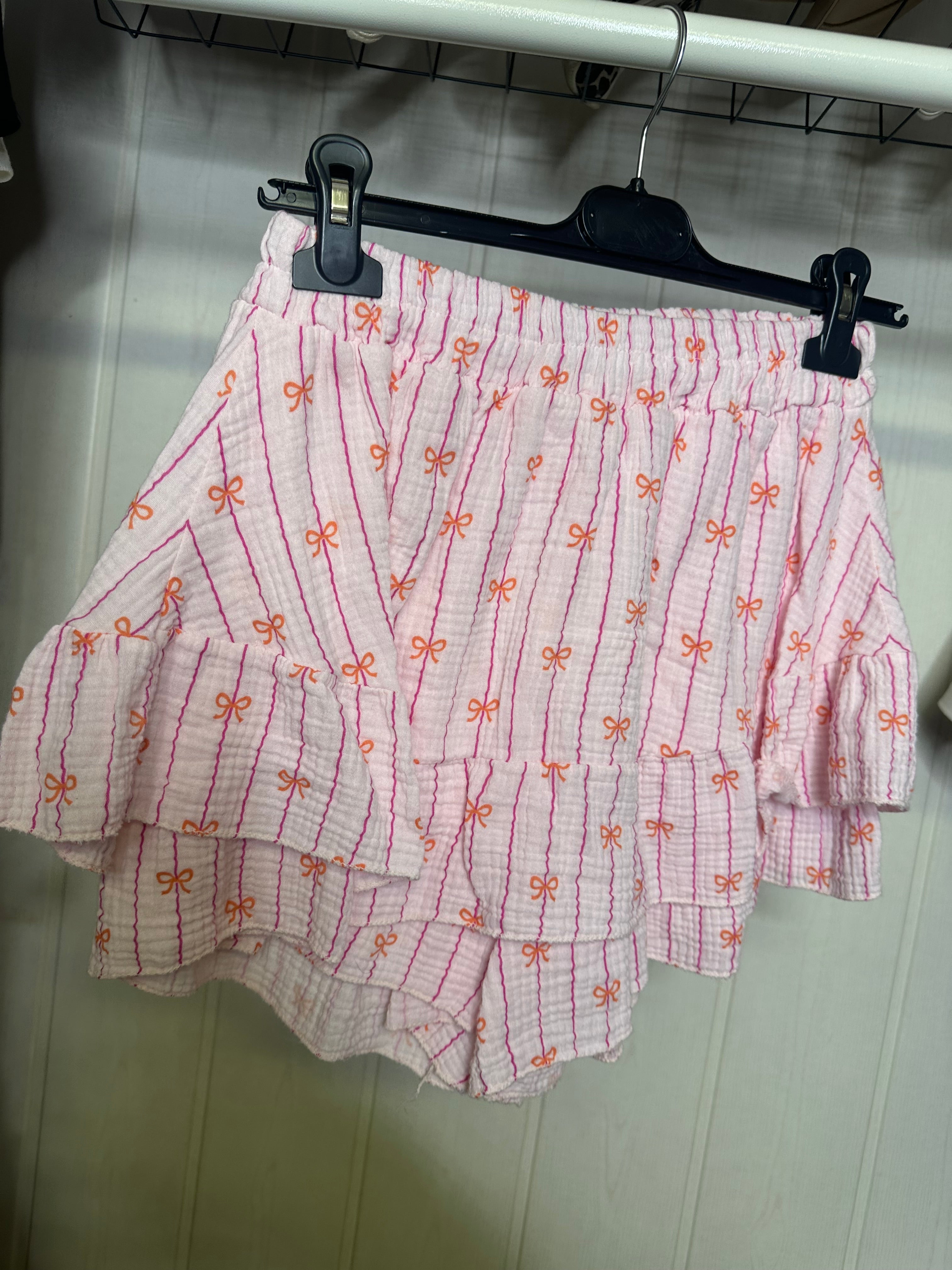 Musselinhosenrock Schleifen