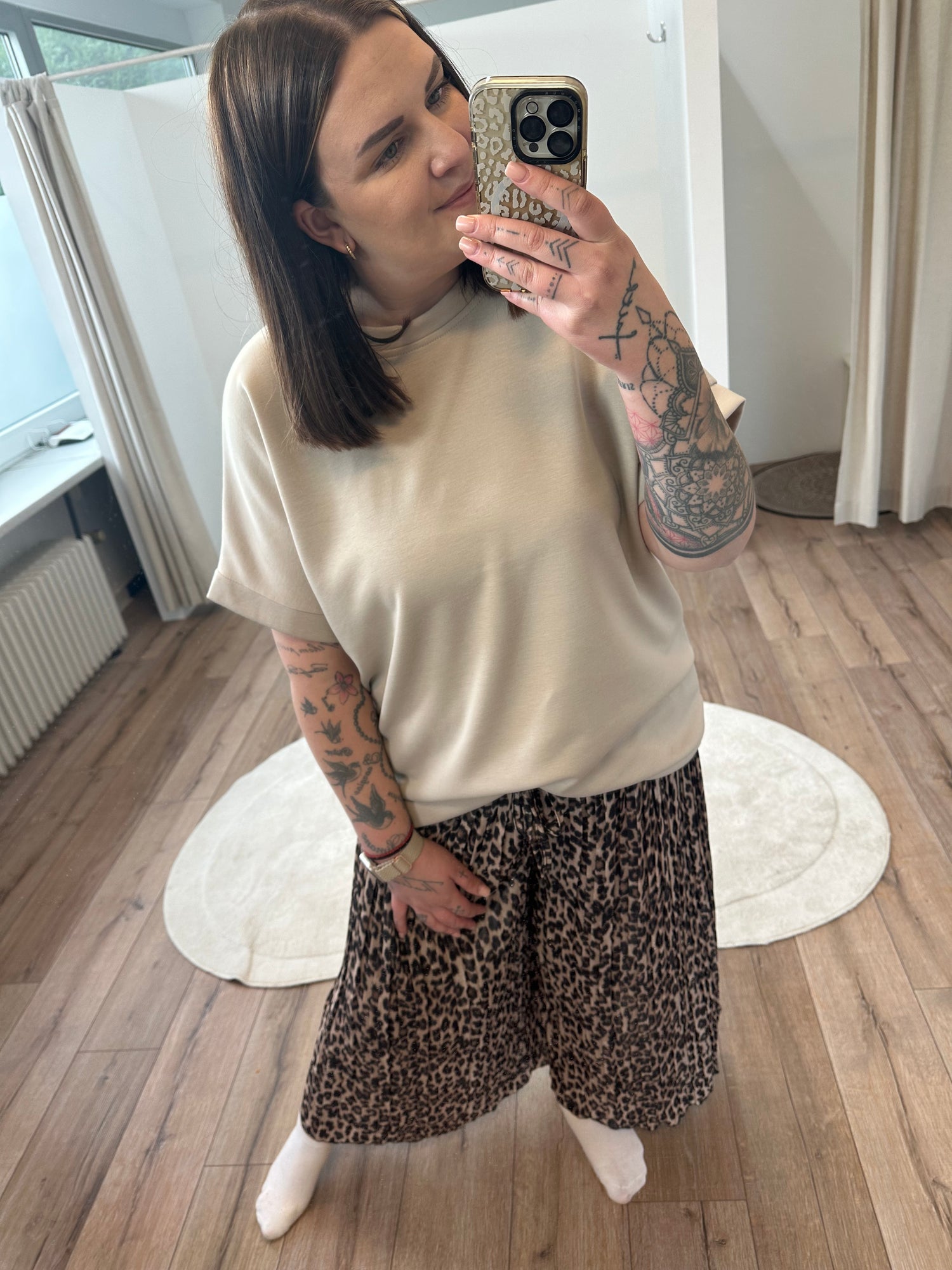 Plisseehose Leo