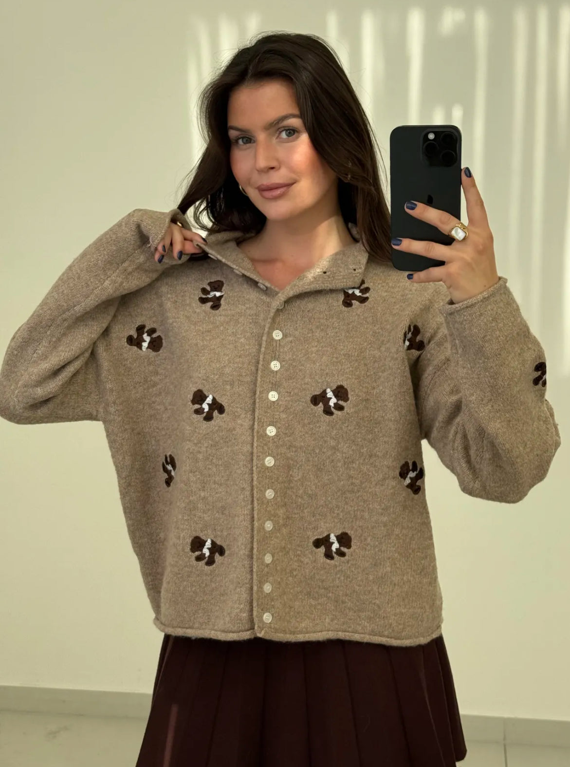 Strickjacke Bärchen