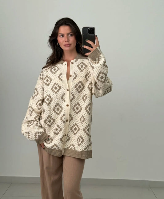 Oversize Boho Hemd