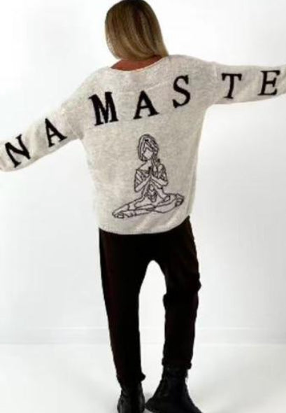 Strickpulli Namaste