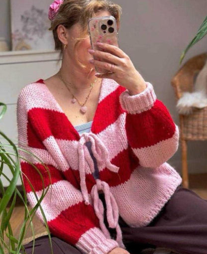 Cardigan Bella gestreift