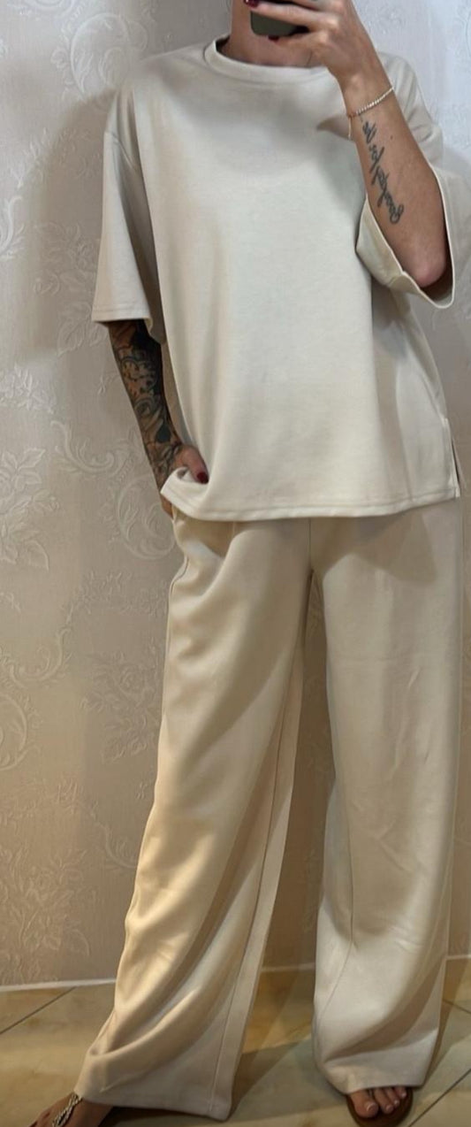 Jogger Butterstoff Beige