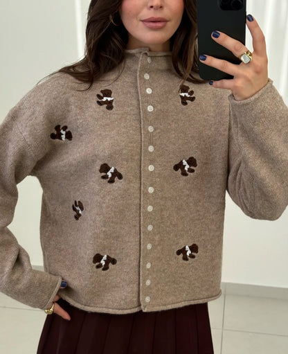Strickjacke Bärchen
