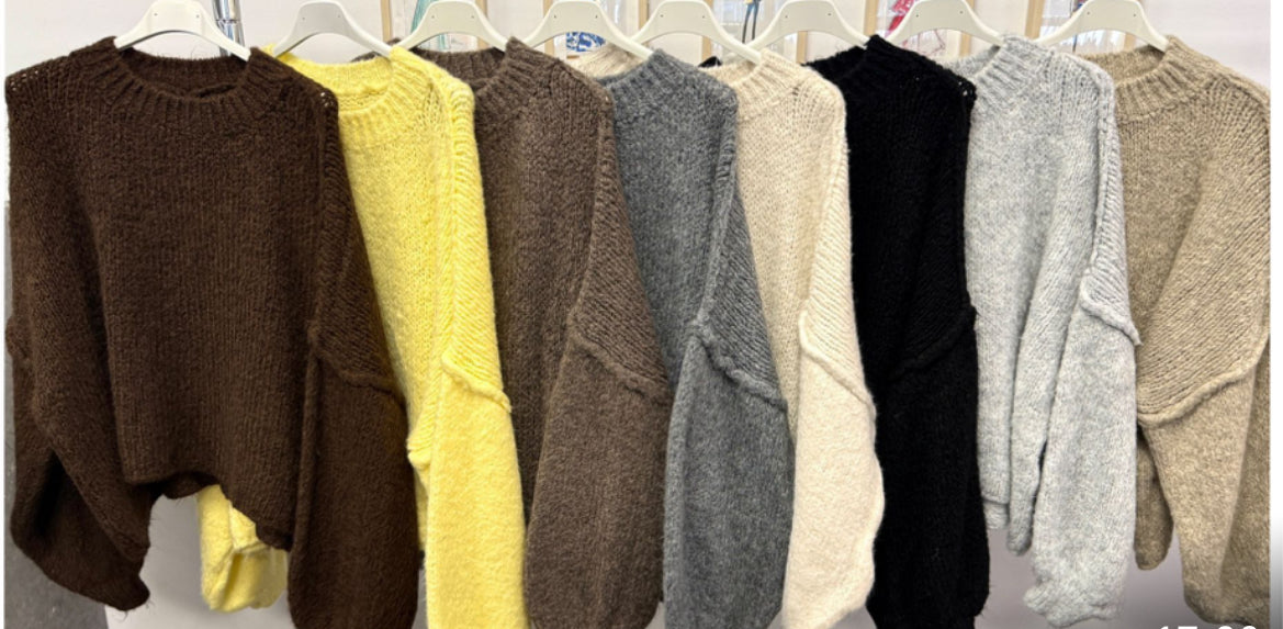 Strickpullover Ava kurz