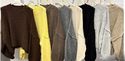 Strickpullover Ava kurz