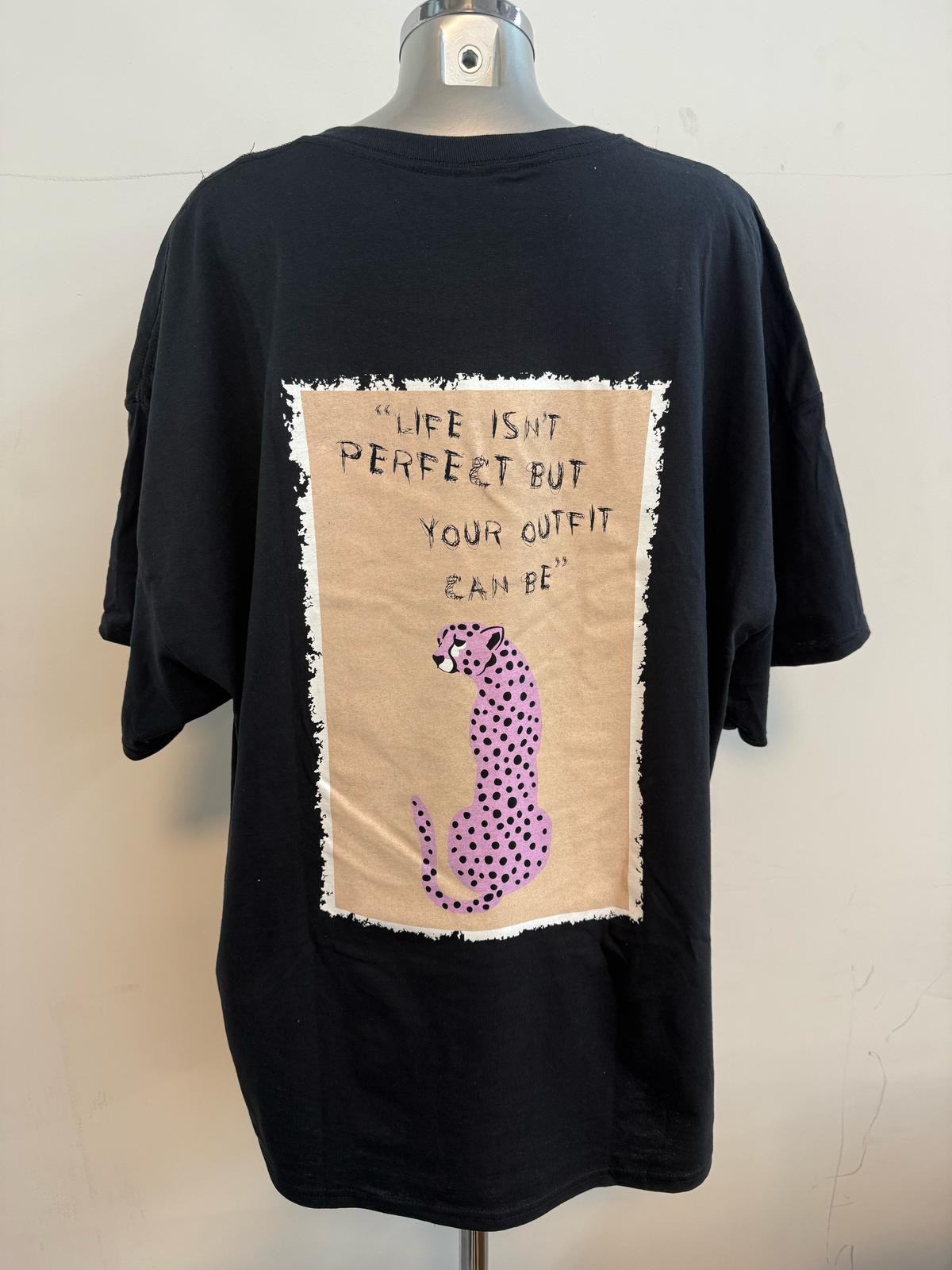 T-Shirt Oversize Leopard