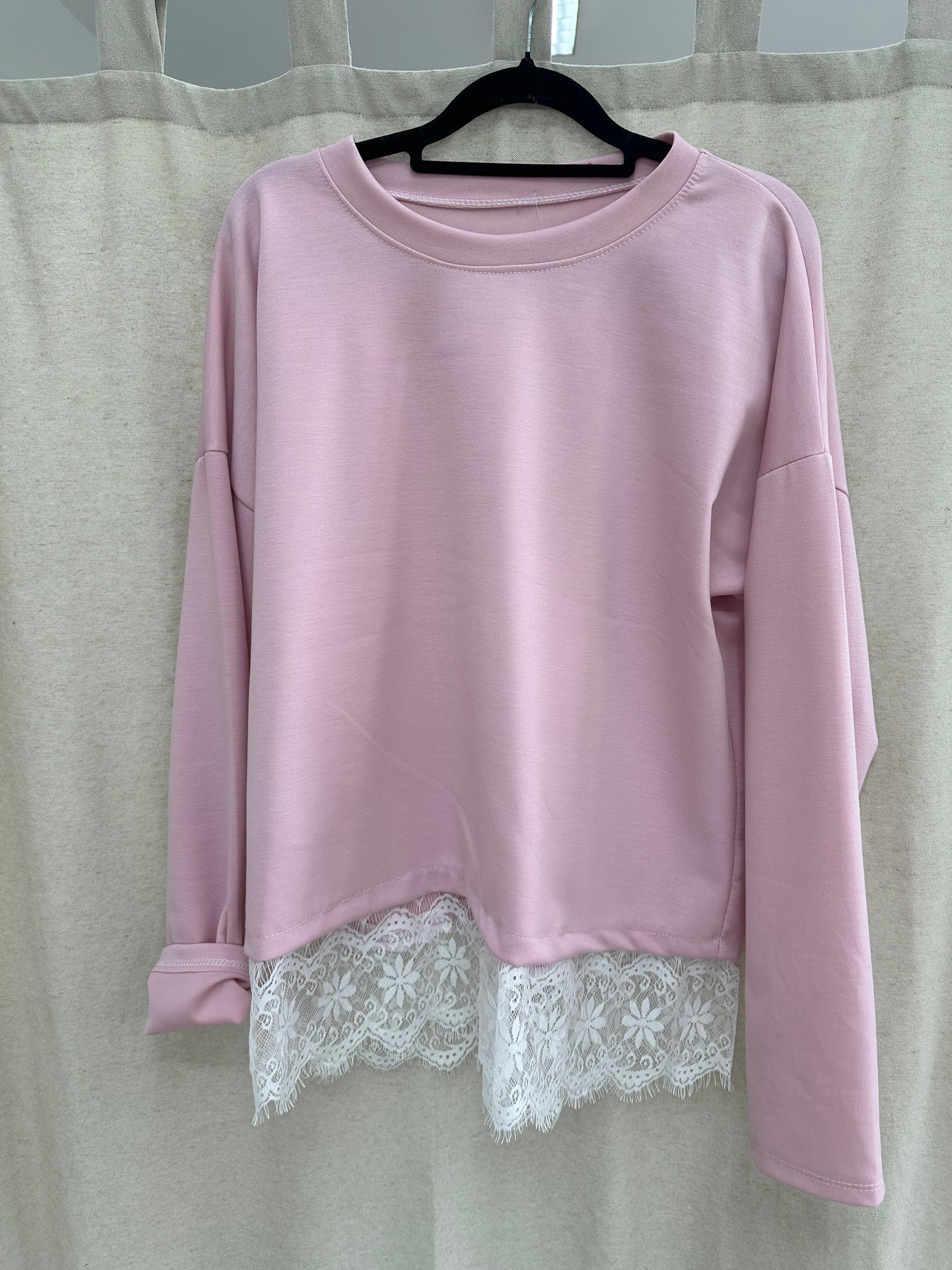 Sweater mit Spitze