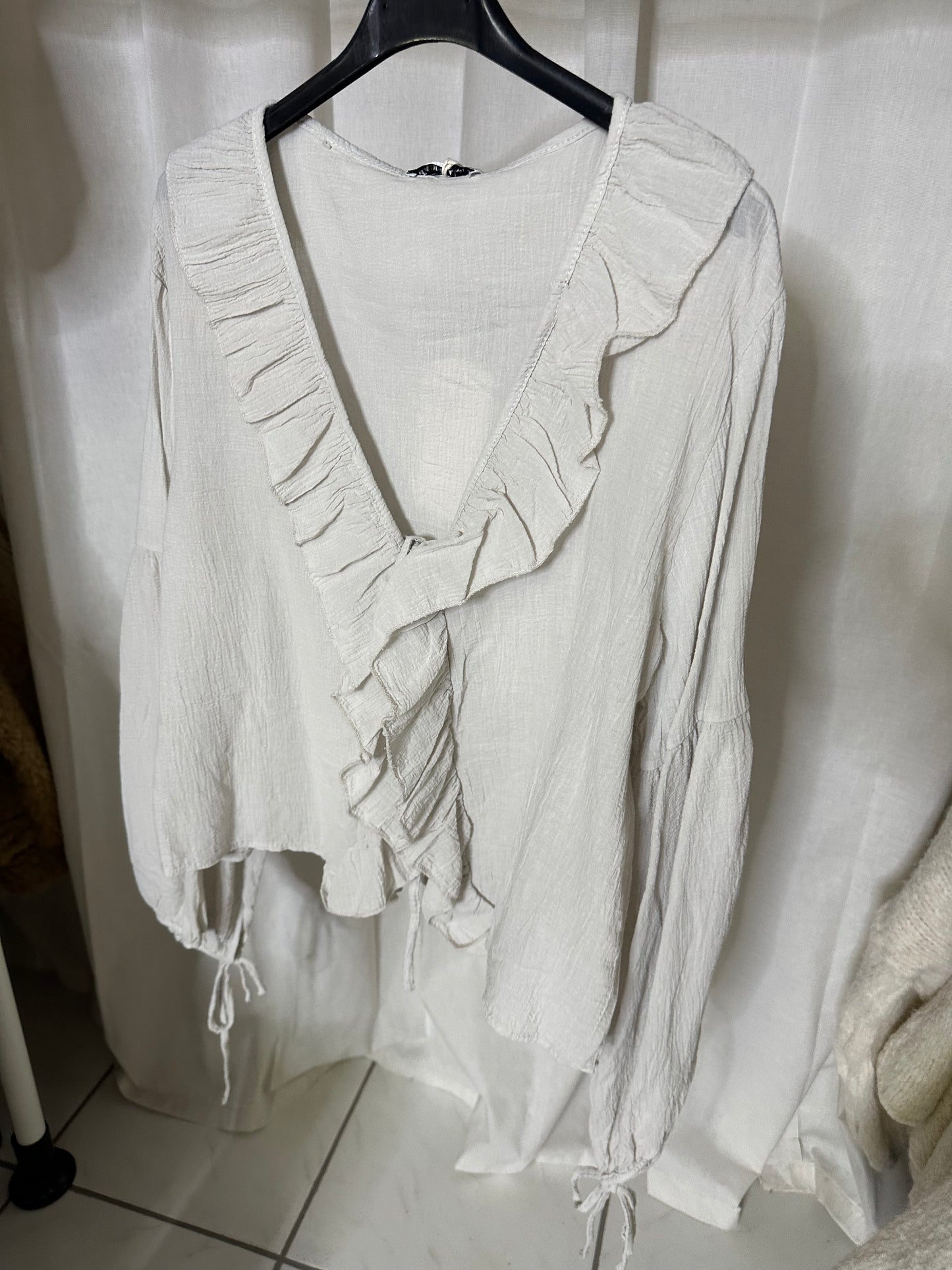 Rüschenbluse