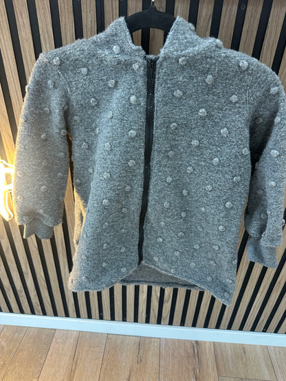Kapuzenjacke Dots Handmade
