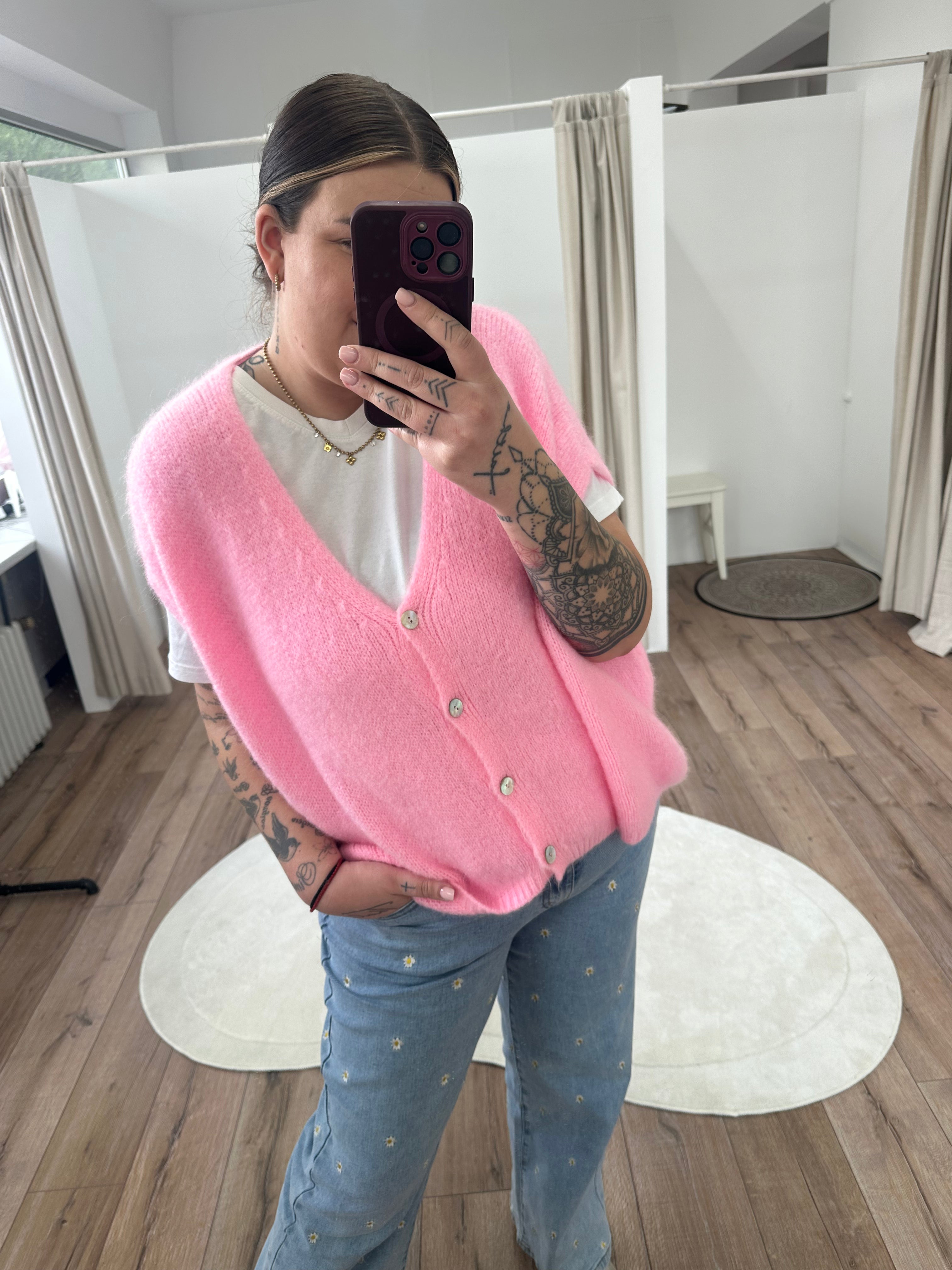 Oversize Strickweste