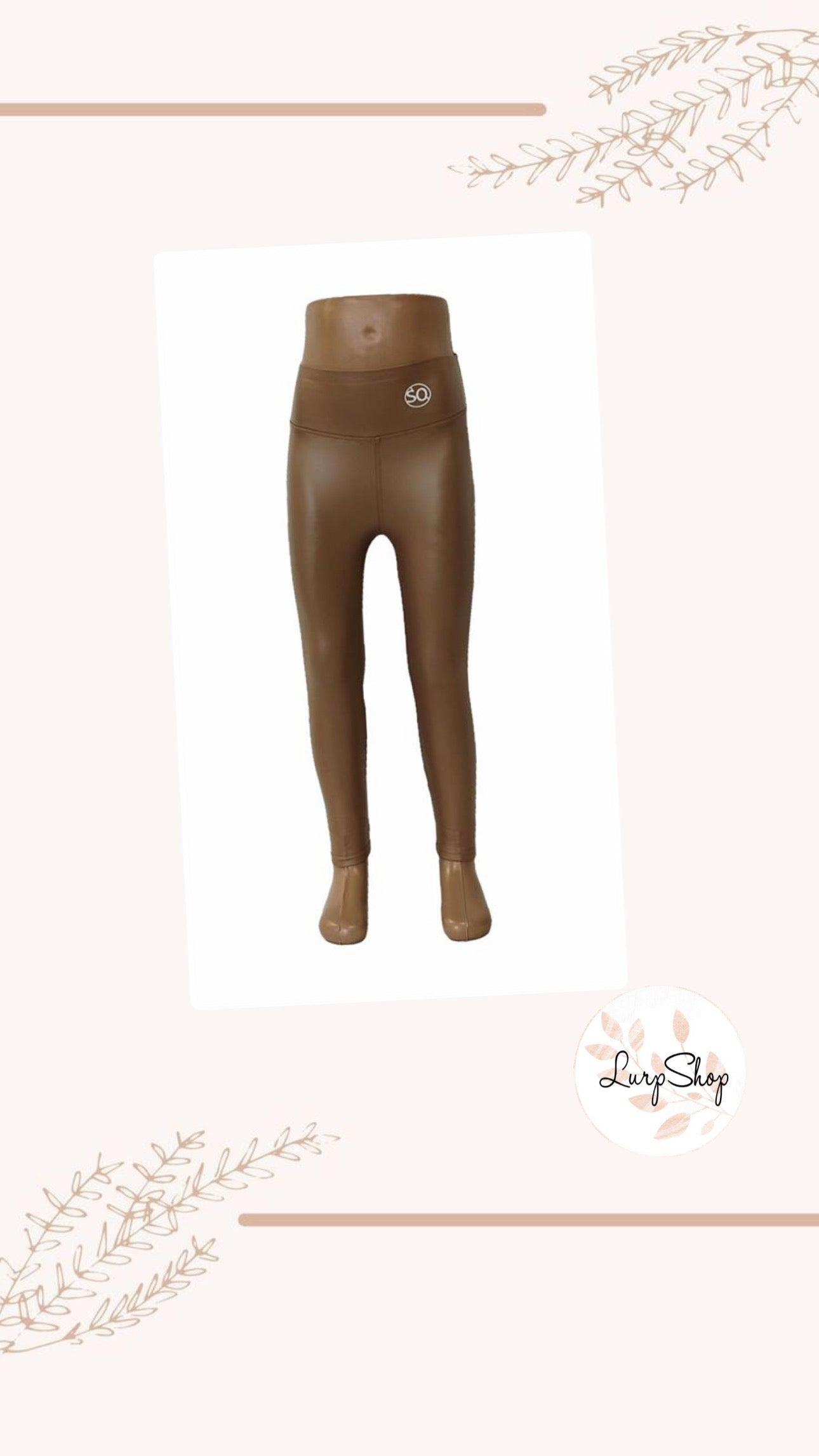 Leggins Lara lederoptik