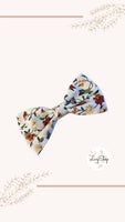 Schleifenclip maxi Wildblume