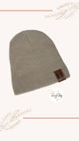 Beanie Lässig Beige