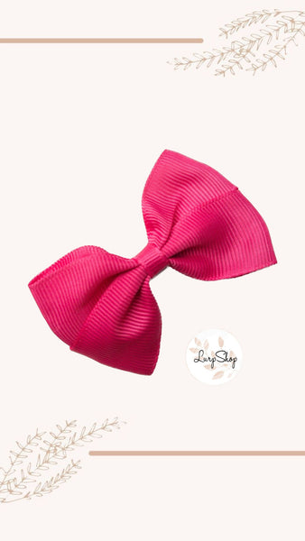 Schleifenclip maxi Pink